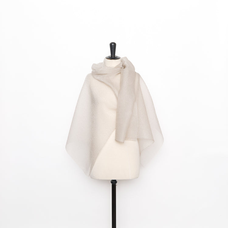 T26M15952 | Gaze Anglaise Cloquée Florale - vue 2