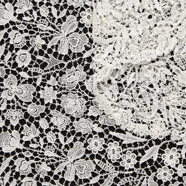 T26M15976 | Floral Cotton Guipure