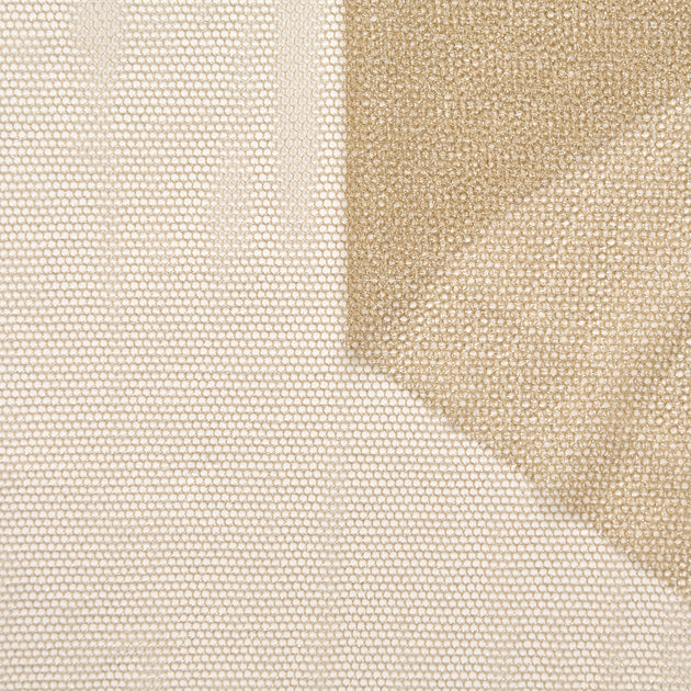 T26M16003 | Large With Gold Lamé Fishnet