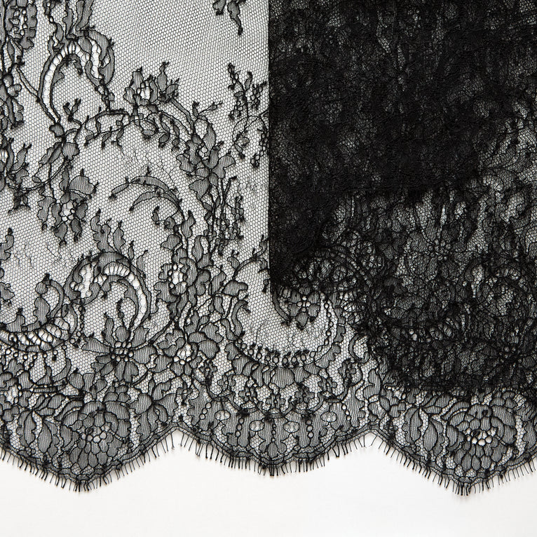 T26M16012 | Floral Braid Lace - view 1