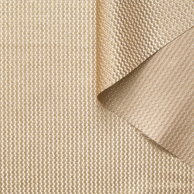 T26M16021 | Gold Lamé Viscose Jacquard - view 1