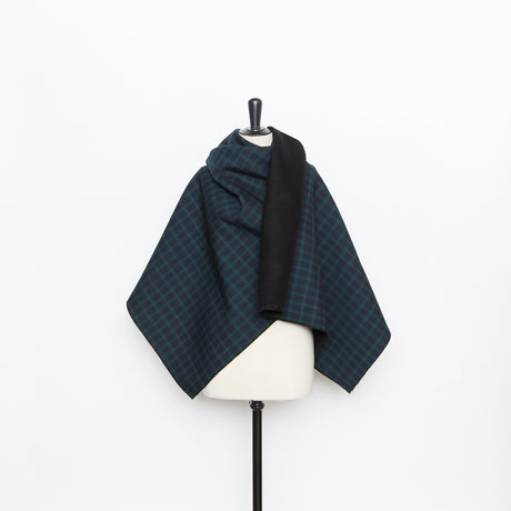  Drap Séparable en Laine motif Tartan 