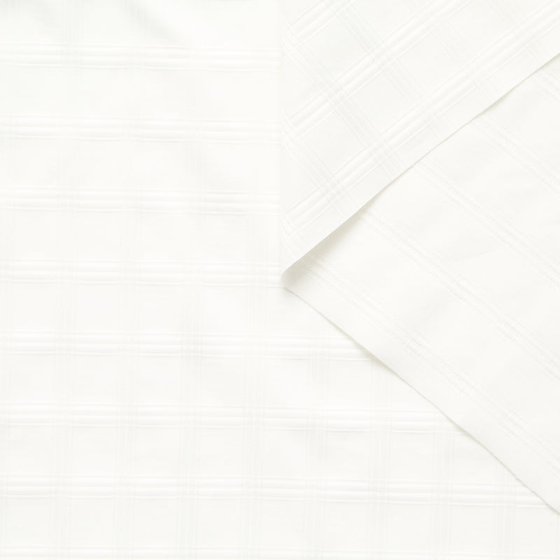 T26V14958 | Popeline Tartan Ton sur Ton Prête à Teindre