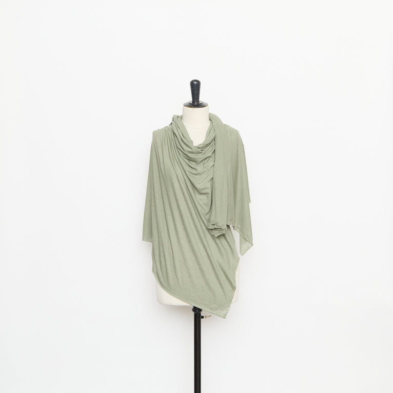 T26V16214 | Slubbed Cotton &amp; Linen Crepe Jersey - view 3