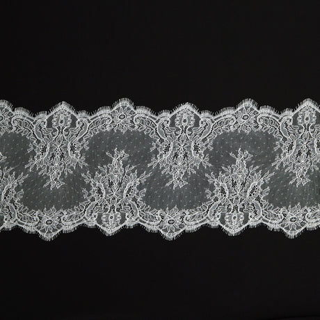  Polyviscose Antique Floral Lace