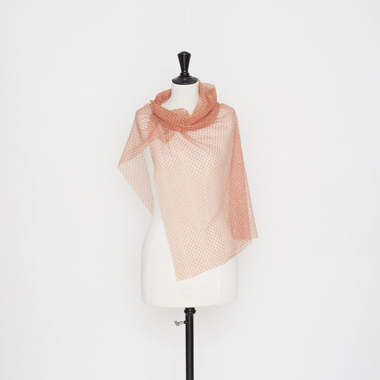 D21C00009 | Fine Geometric Cotton Allover Lace - view 2