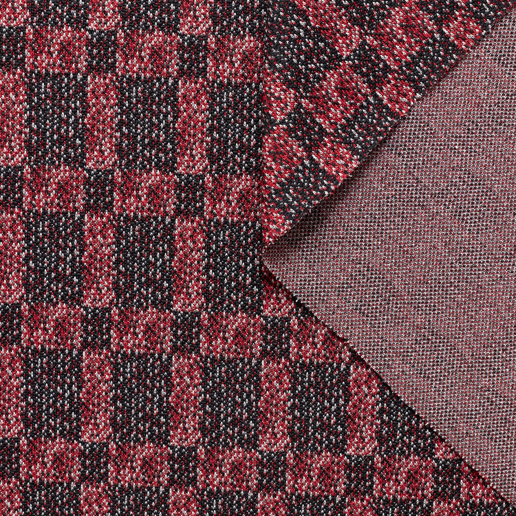 M20A00034 | Geometric Jacquard Jersey - view 1