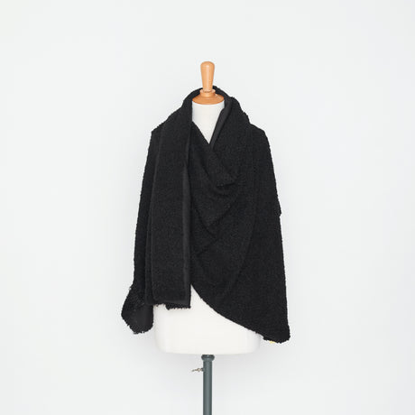  Faux Fur Bouclé Knit