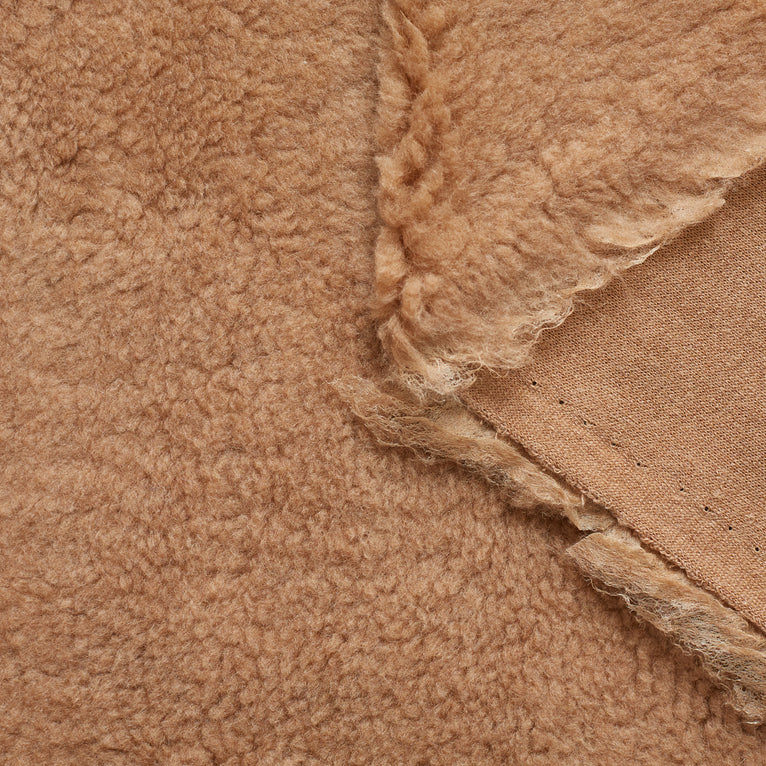 M21C00065 | Camel and Virgin Wool Teddy - view 1