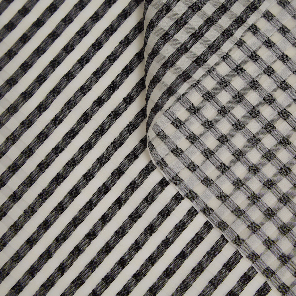 T20A00022 | Silk And Wool See Through Gingham