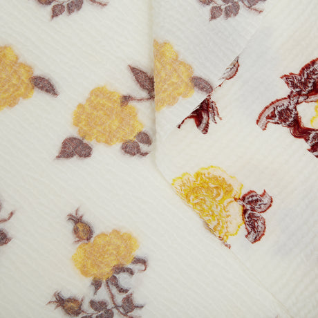 T20A00024 | Bonded Seersucker Floral Jacquard