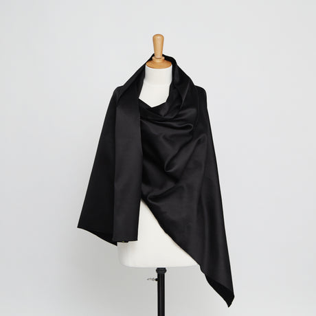  Satin Duchesse en Soie et Coton et Sergé
