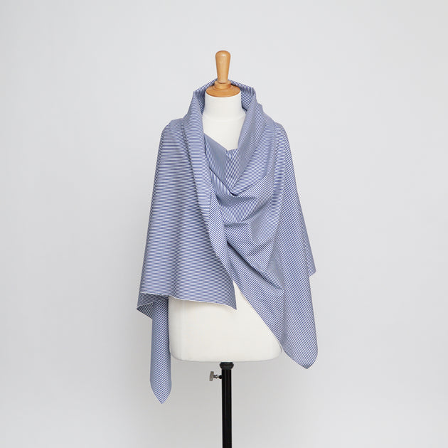t20a00052 | Popeline de Coton Rayée