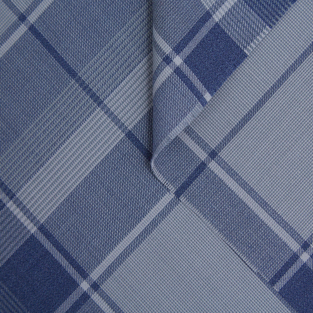 T20A00113 | Large Check On Crepe Wool