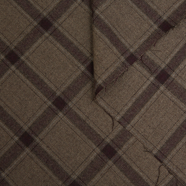 T20A00118 | Flannel Check Wool - view 1