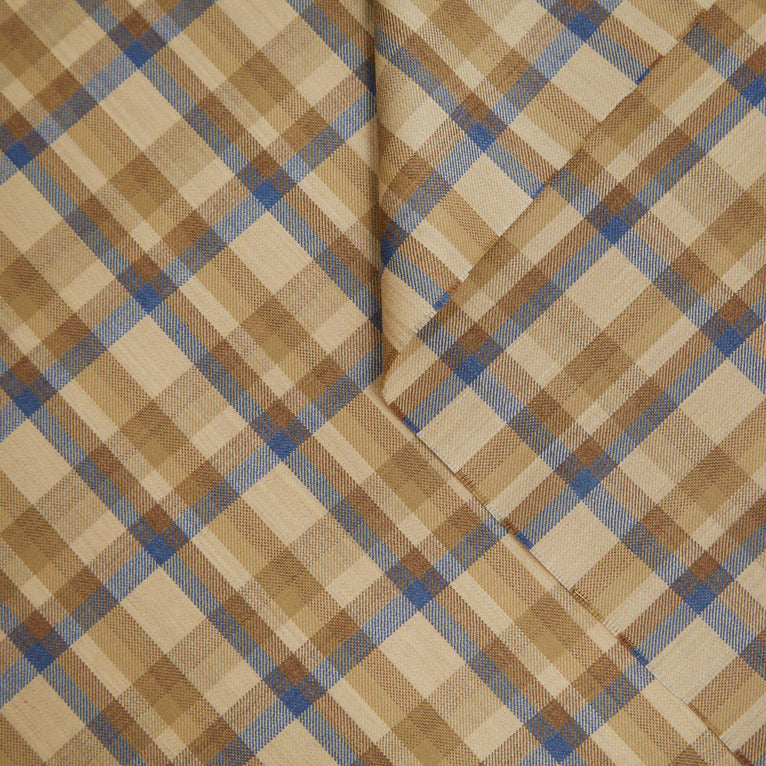 T20A00119 | Super 130's Check Merino Wool - view 1