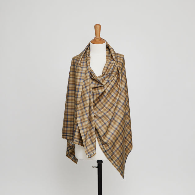 T20A00119 | Super 130's Check Merino Wool