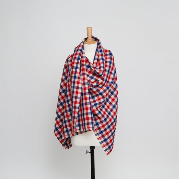 T20A00134 | Splittable Gingham Washed Wool