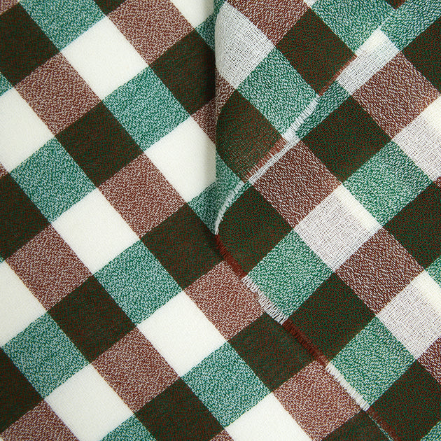 T20A00135 | Check Wool Crepe