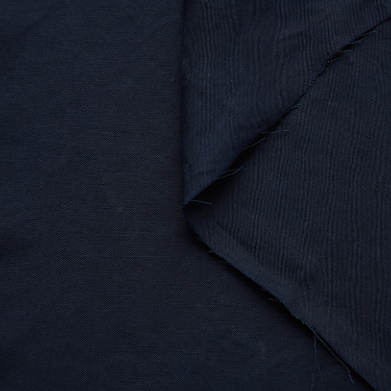 t20a00166 | Sergé en Viscose Douce Irrégulière et Lin - vue 7