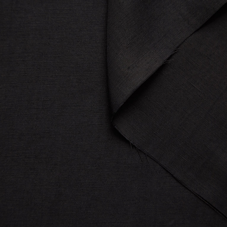 t20a00166 | Sergé en Viscose Douce Irrégulière et Lin - vue 9