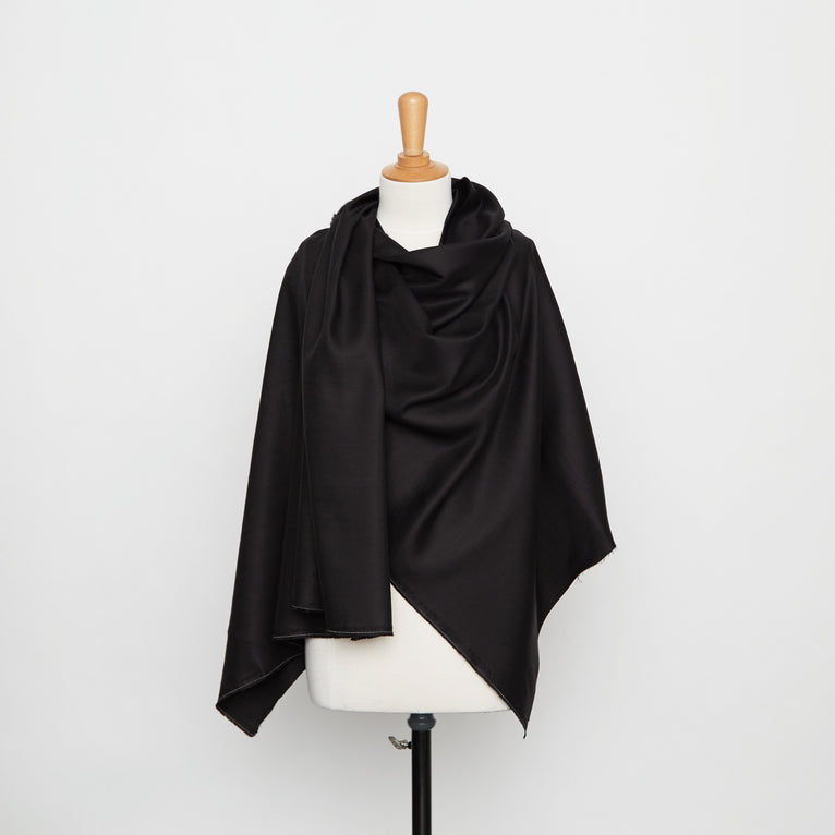 t20a00166 | Sergé en Viscose Douce Irrégulière et Lin - vue 10