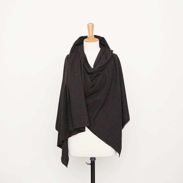 T20A00211 | Fuzzy Washed Wool And Silk Twill