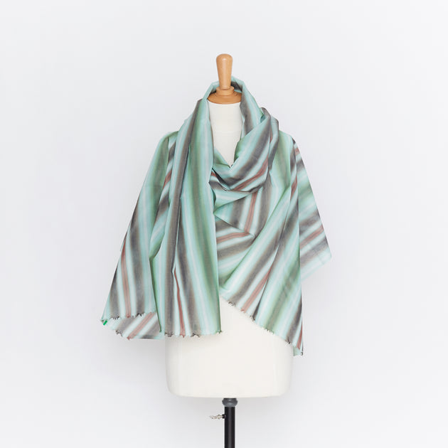 t20a00223 | Dégradé Transparent en Soie et Coton