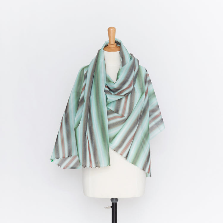 t20a00223 | Dégradé Transparent en Soie et Coton - vue 2