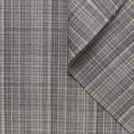 t20a00286 | Manteau à Carreaux Graphiques Double Face