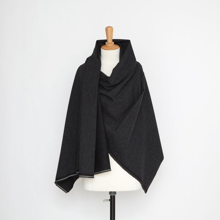 t20a00295 | Tissu Tailleur Chiné en Laine - vue 2