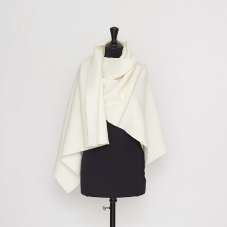  Manteau en Laine Texturée