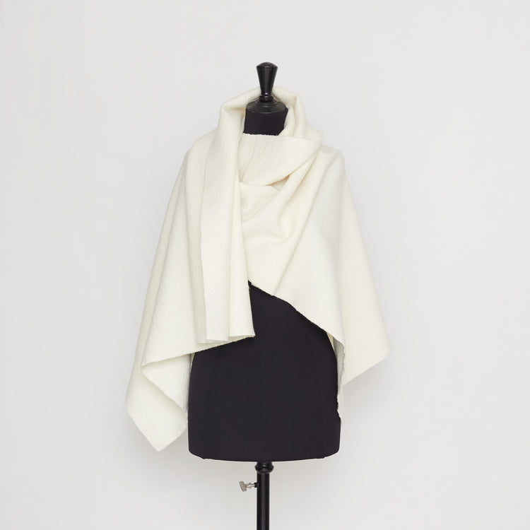 t20a00313 | Manteau en Laine Texturée - vue 2