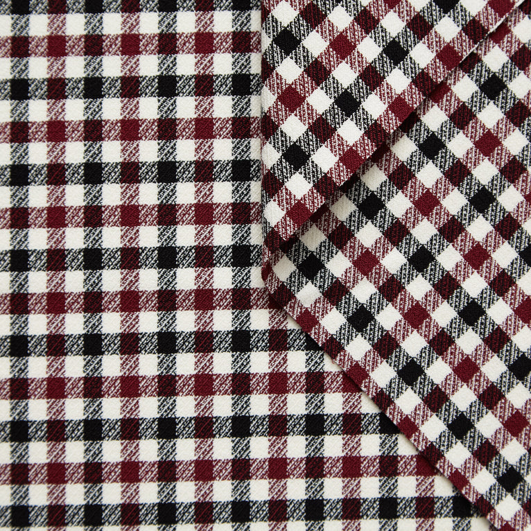 T20A00315 | Stretch And Heavy Gingham Suiting - view 1
