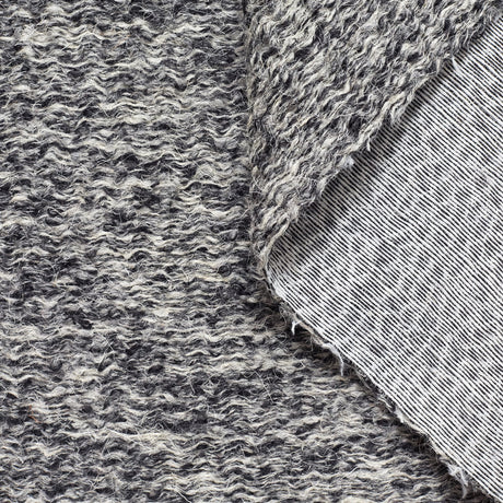 T20A00328 | Wavy Brindle Wool Melange Coating