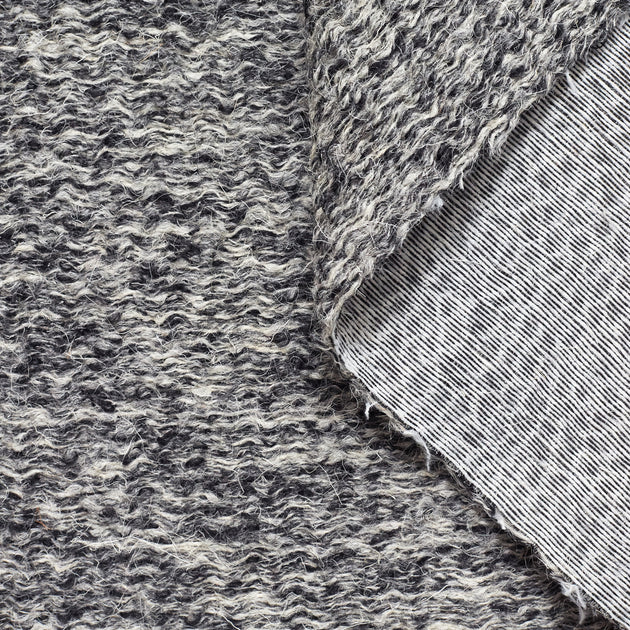 T20A00328 | Wavy Brindle Wool Melange Coating