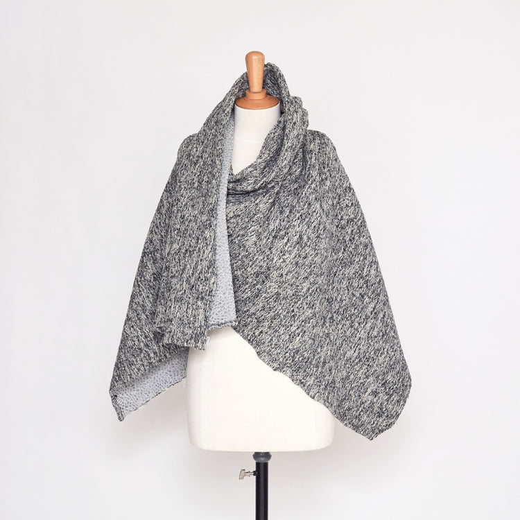 T20A00328 | Wavy Brindle Wool Melange Coating - view 2