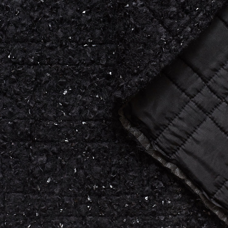 T20A00376 | Shiny Bouclé Tweed Quilted - view 1