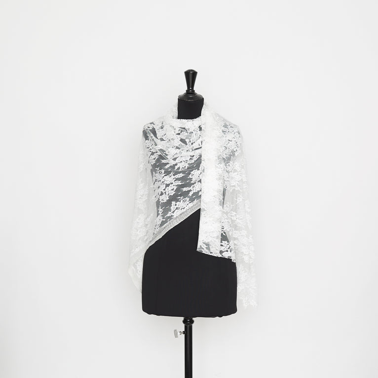 T20A00380 | Viscose Floral Lace - view 2