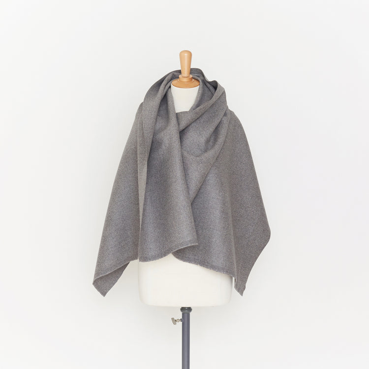 T21B00407 | Water Repellent Splittable Wool &amp; Angora Drap - view 2