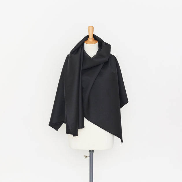 T21B00446 | Wool and Silk Stretch Faille