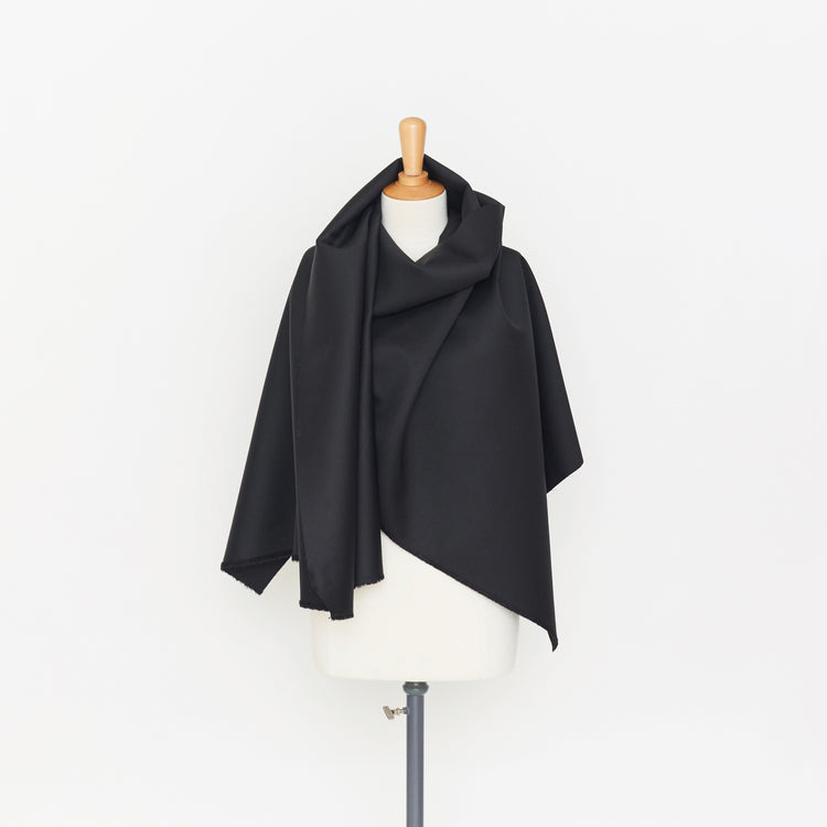 T21B00446 | Wool and Silk Stretch Faille - view 2