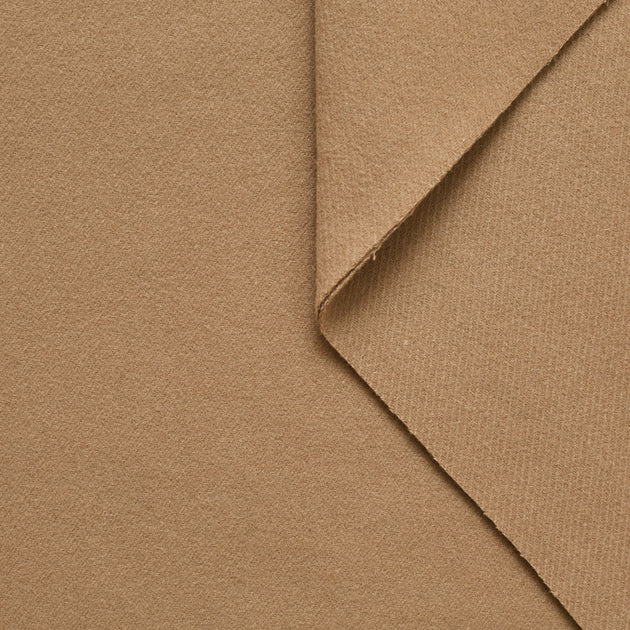 T21B00482 | Water Repellent Splittable Wool & Cashmere Brushed Tricotine