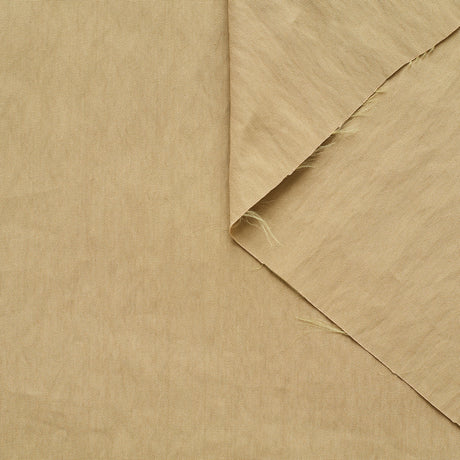 T21B00522 | Crumpled Polycotton Light Canvas