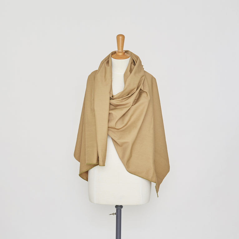 T21B00522 | Crumpled Polycotton Light Canvas - view 2