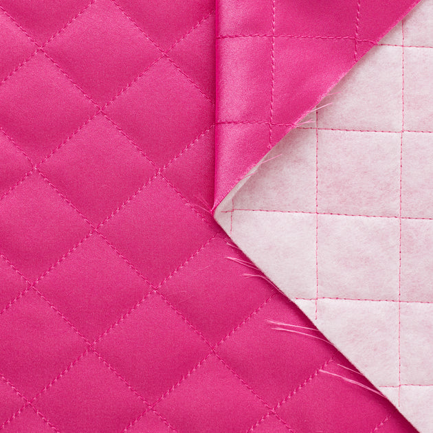 T21B00526 | Silk Satin Diamond Quilted