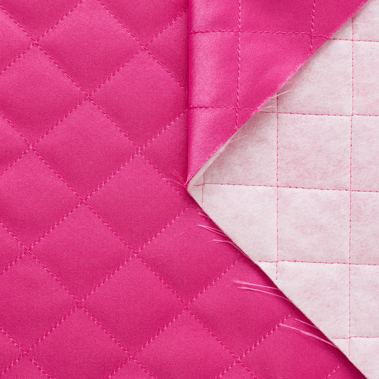 T21B00526 | Silk Satin Diamond Quilted - view 1
