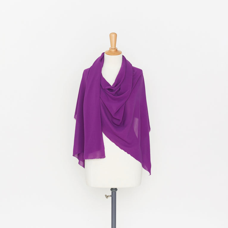 t21b00532 | Crêpe Georgette de Soie - vue 2