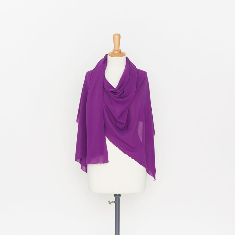 t21b00532 | Crêpe Georgette de Soie - vue 2