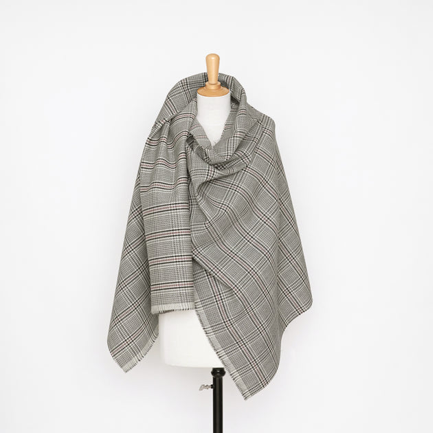 T21B00568 | Prince of Wales wool drap